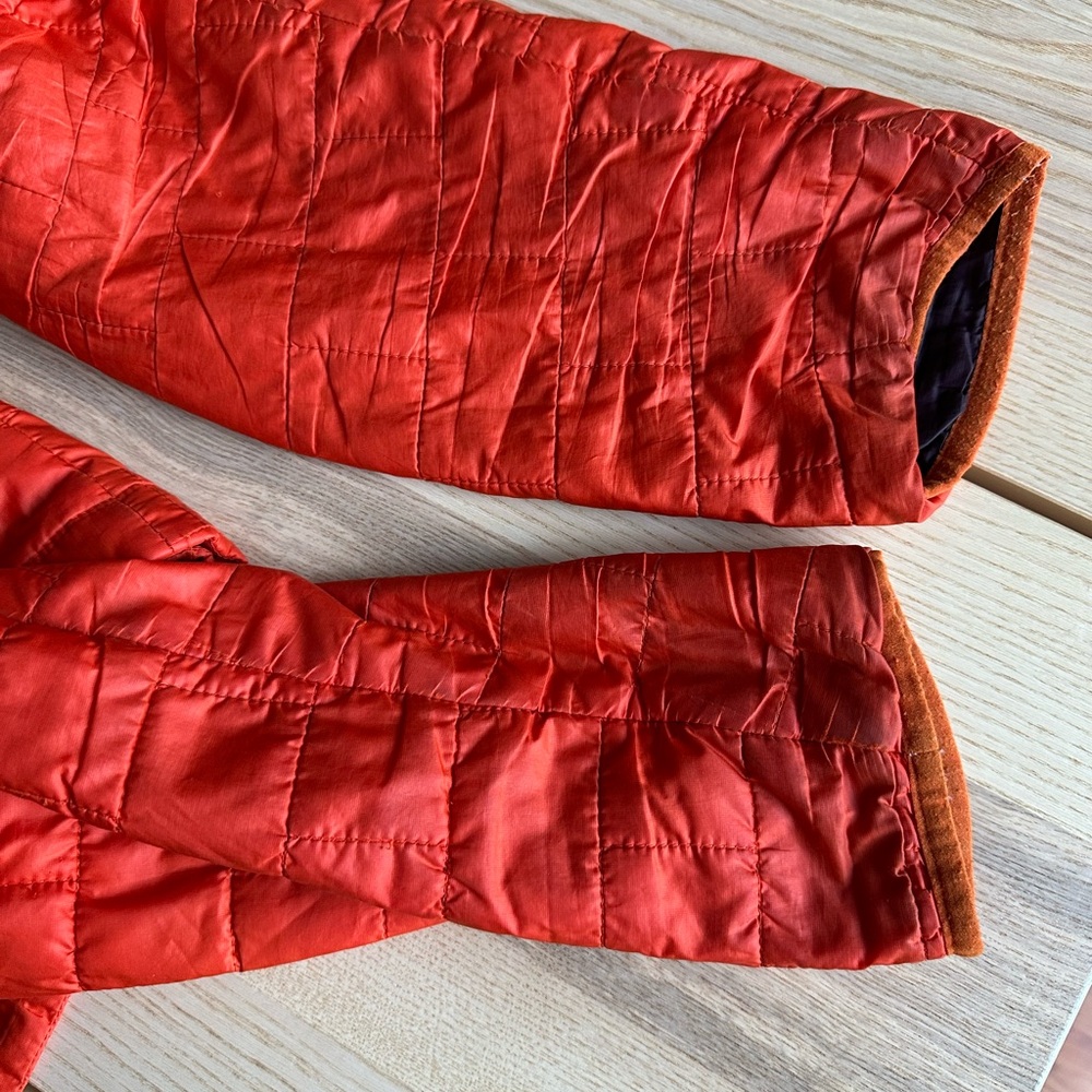 Patagonia Nanopuff jacket men’s medium orange - Picture 2 of 6